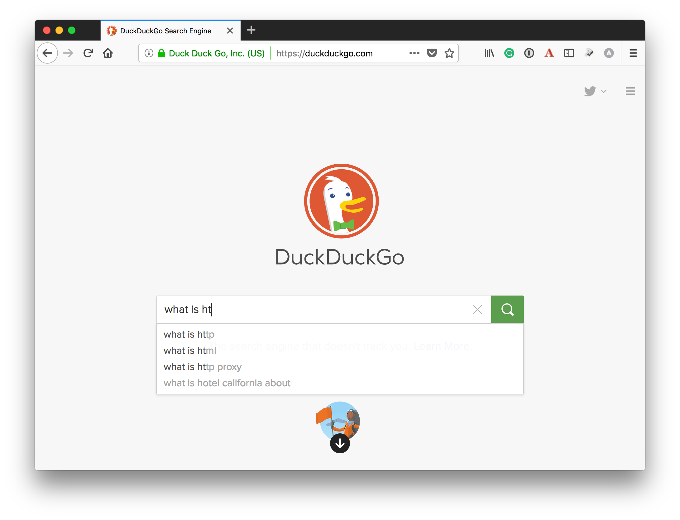 Hello DuckDuckGo