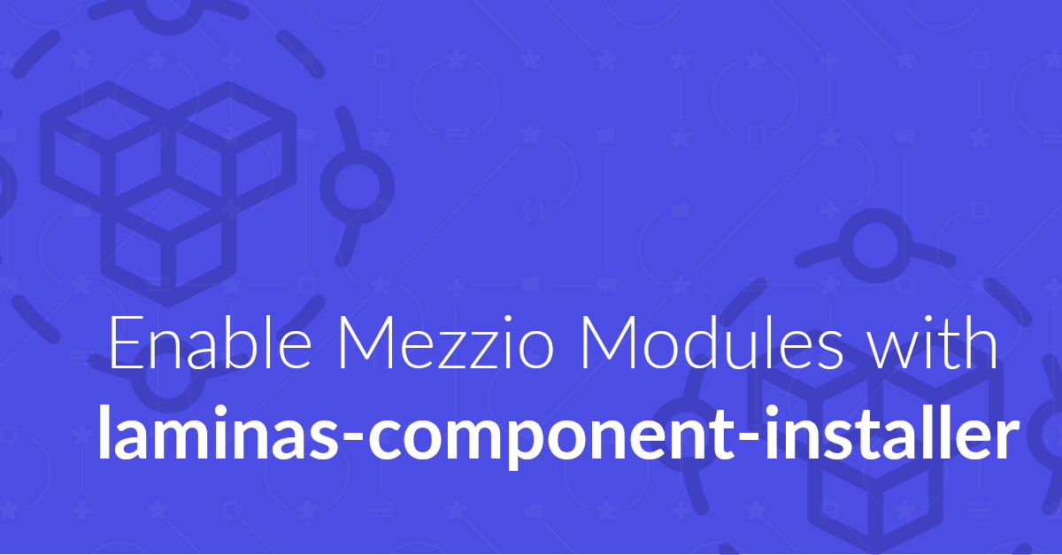 Enable Mezzio Modules with laminas-component-installer