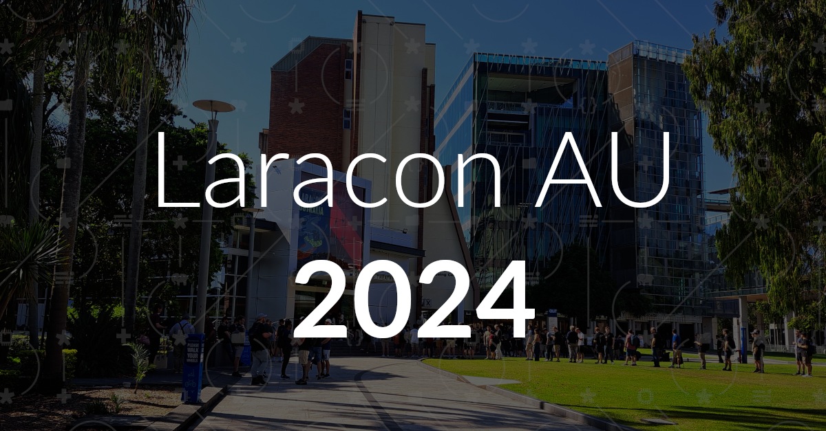 Laracon AU 2024. Thanks for having me