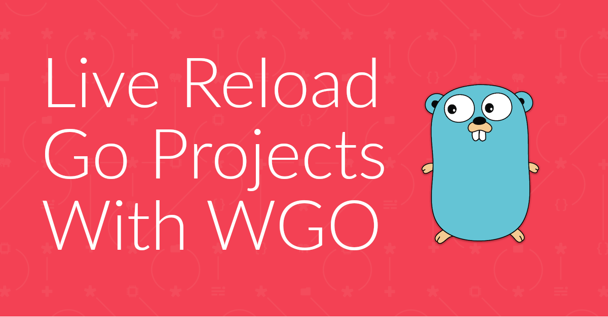 Live Reload Go Projects with wgo