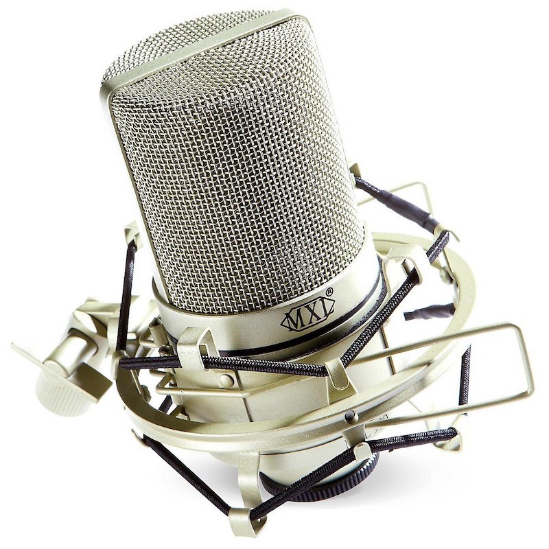 The MXL 990, XLR Connector Condenser Microphone
