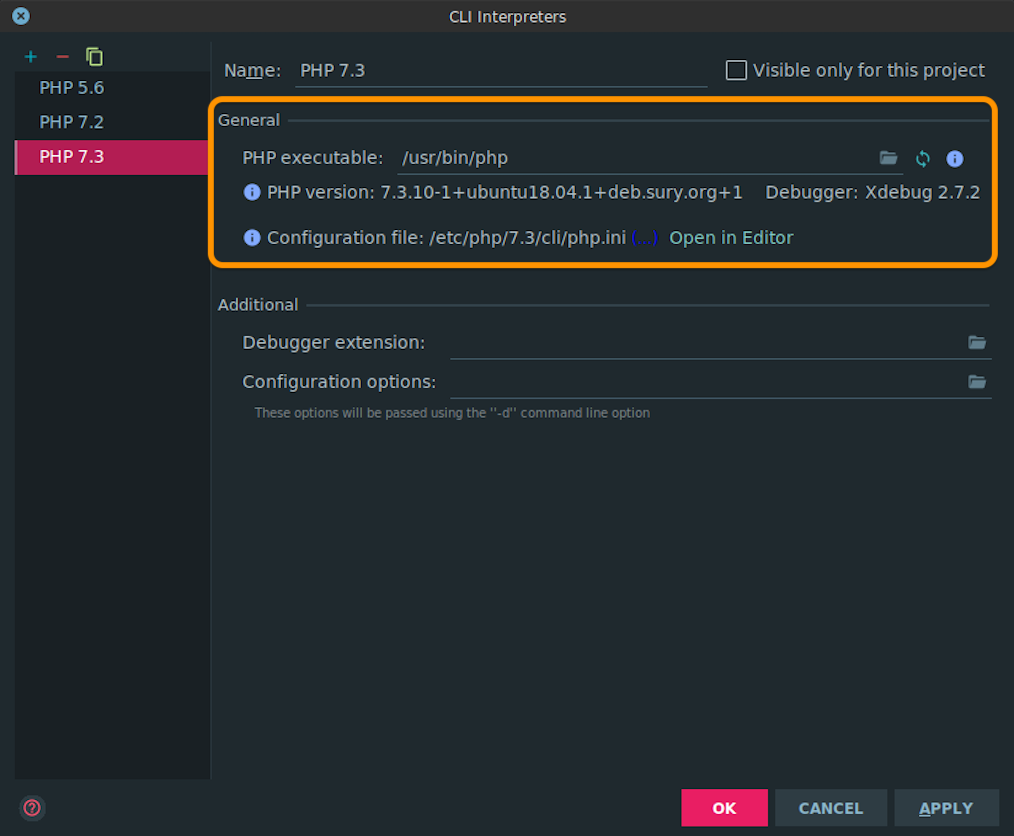 phpstorm javascript debugger