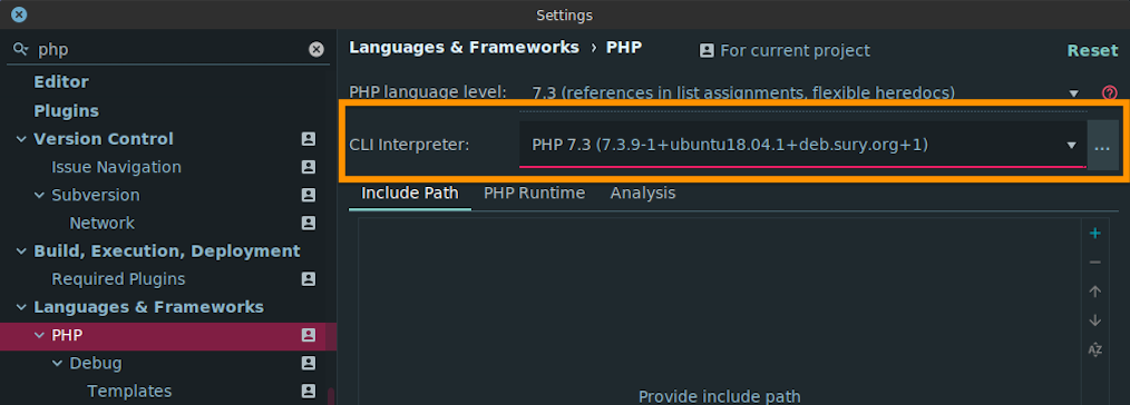 Phpstorm не распознает php файлы